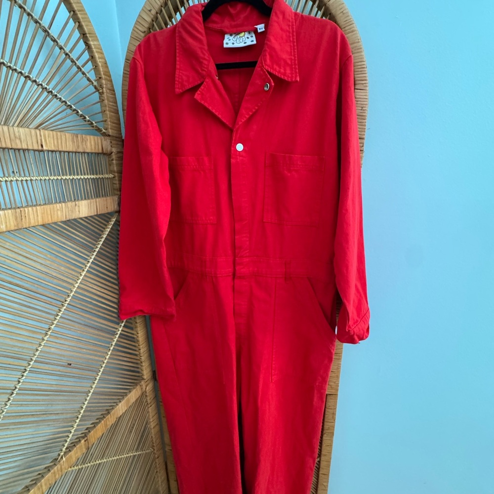Big Bud Press Red Jumpsuit XL